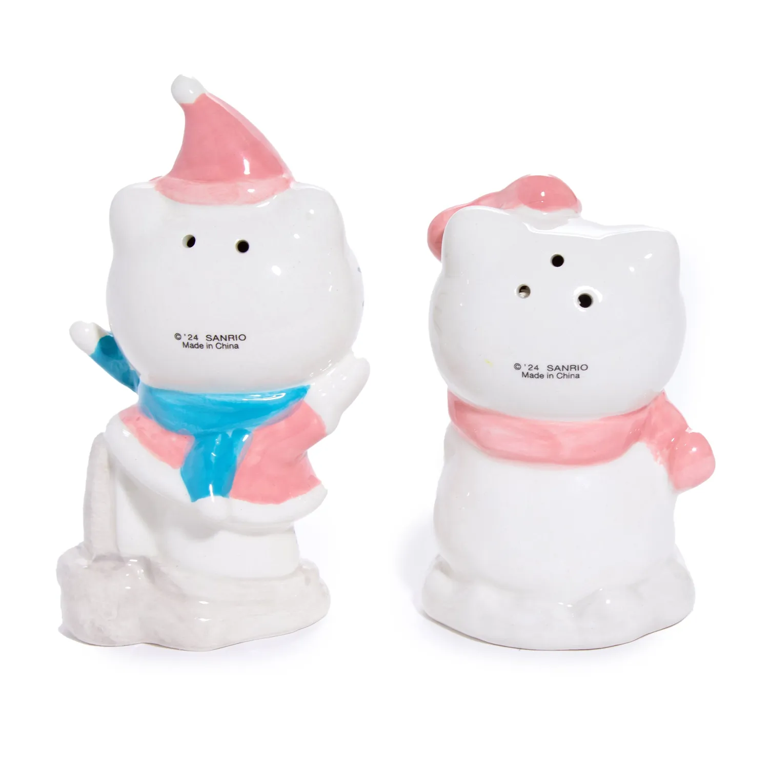 Hello Kitty Ceramic Holiday salt- og pepperbøsser Snow Play keramikk