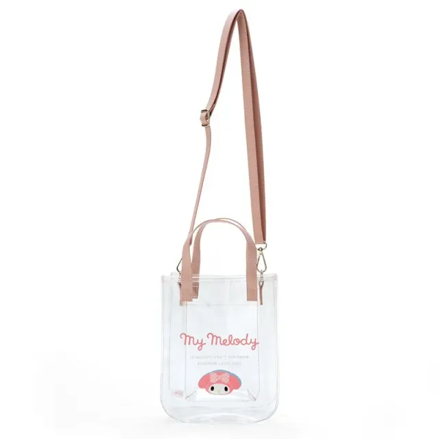 Hello Kitty My Melody Clear 2-Way miniveske gjennomsiktig