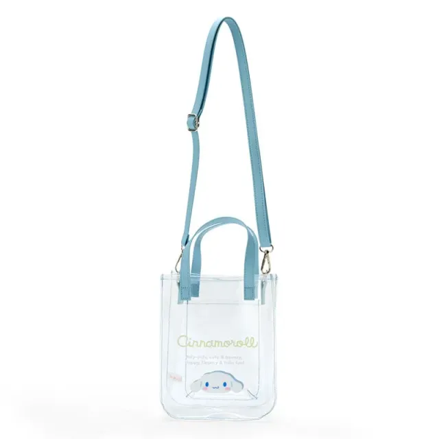 Hello Kitty Cinnamoroll Clear 2-Way Mini Tote veske gjennomsiktig