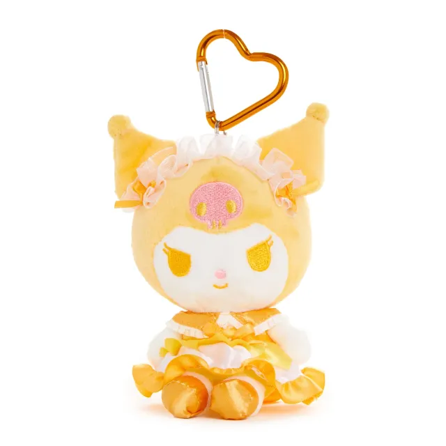 Hello Kitty Sanrio Friends Cosplay Series Kuromi Plush Mascot nøkkelring