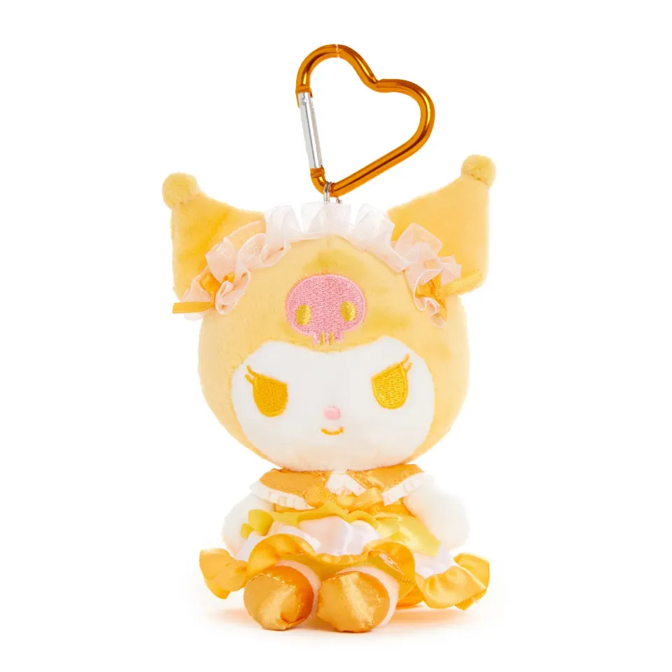 Hello Kitty Sanrio Friends Cosplay Series Kuromi Plush Mascot nøkkelring