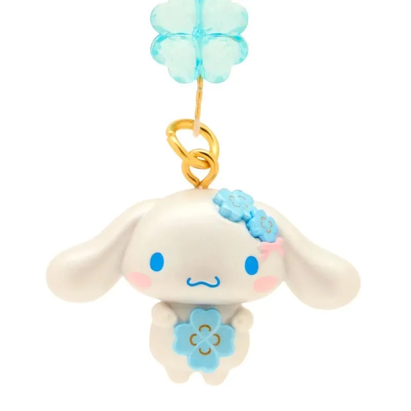 Hello Kitty Blue Clover Cinnamoroll Smartphone Charm mobilanheng blå