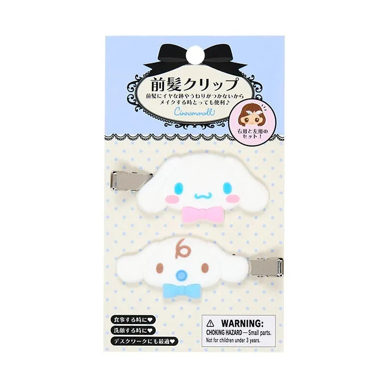 Cinnamoroll Besties Flocked Mini Hair Clip Set hårklyper 2-pakning