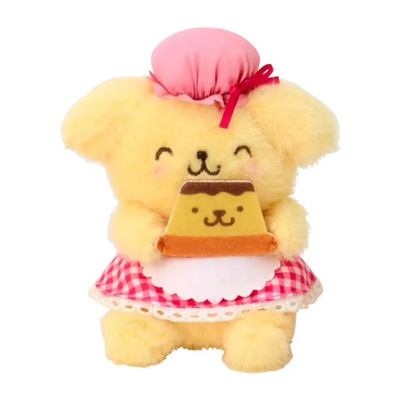 Hello Kitty 30th Anniversary Pompompurin 4-pc Boxed Plush Set kosedyrsett