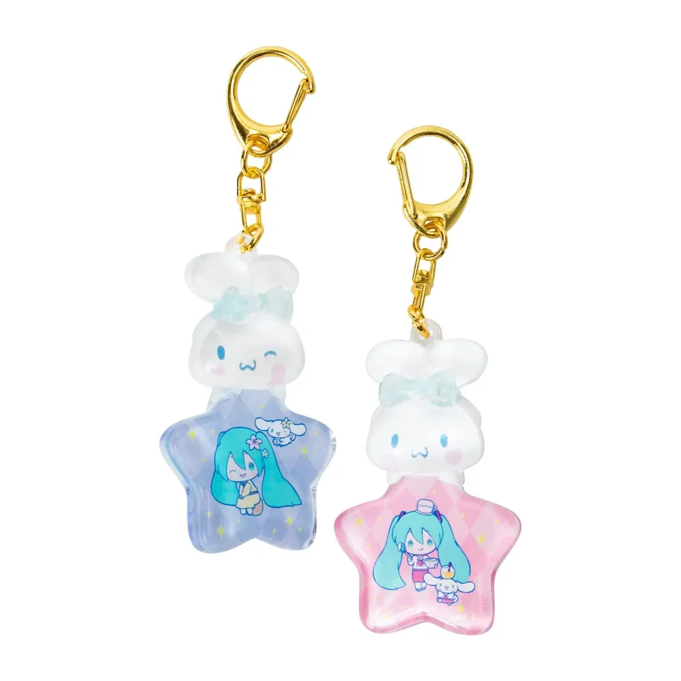 Hatsune Miku x Cinnamoroll Bubble nøkkelring blindpose