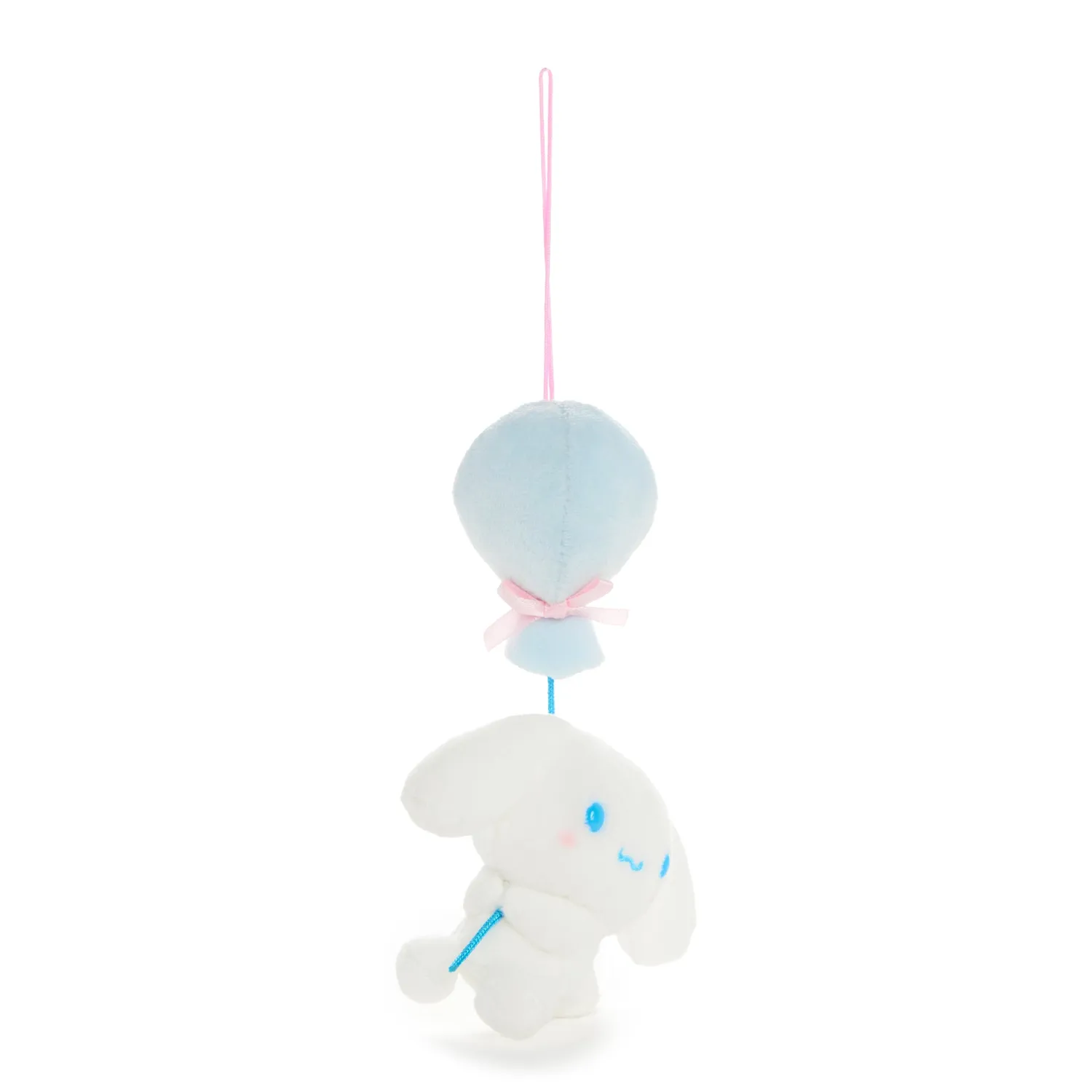 Hello Kitty Balloon Friends Cinnamoroll plysjpynt 5 tommer med oppheng