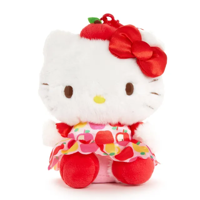 Hello Kitty 5 Apples Tall kosedyrmaskot med klips