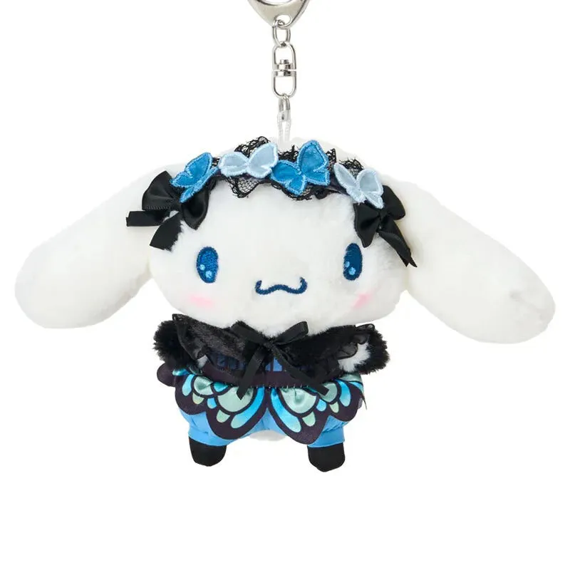 Hello Kitty Monarch Butterfly Cinnamoroll plysjnøkkelring 5"