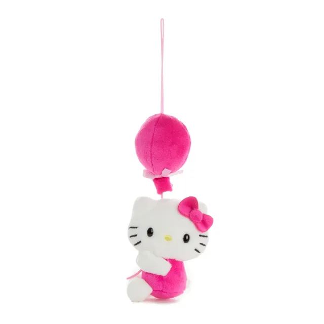 Hello Kitty Balloon Friends plysjornament med oppheng
