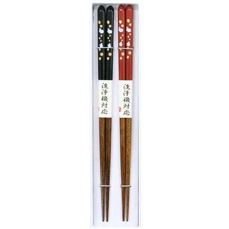 Neo Tokyo Premium Coating Rabbit & Sakura spisepinner 2 par
