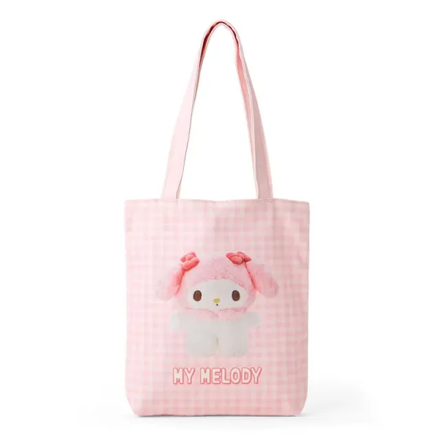 Hello Kitty Pitatto Friends My Melody totebag med innerlomme