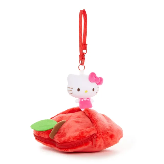 Hello Kitty 5 Apples Tall mini pung med uttrekkbar snor