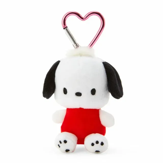 Hello Kitty Sanrio Character Award Series Pochacco mini maskot nøkkelring hjerteklips