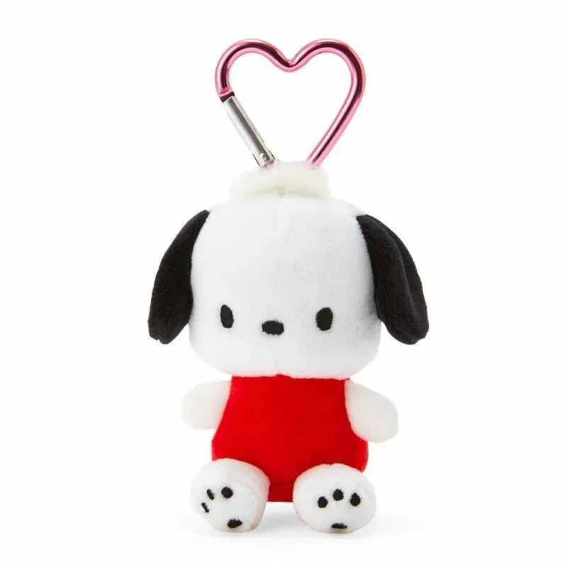 Hello Kitty Sanrio Character Award Series Pochacco mini maskot nøkkelring hjerteklips
