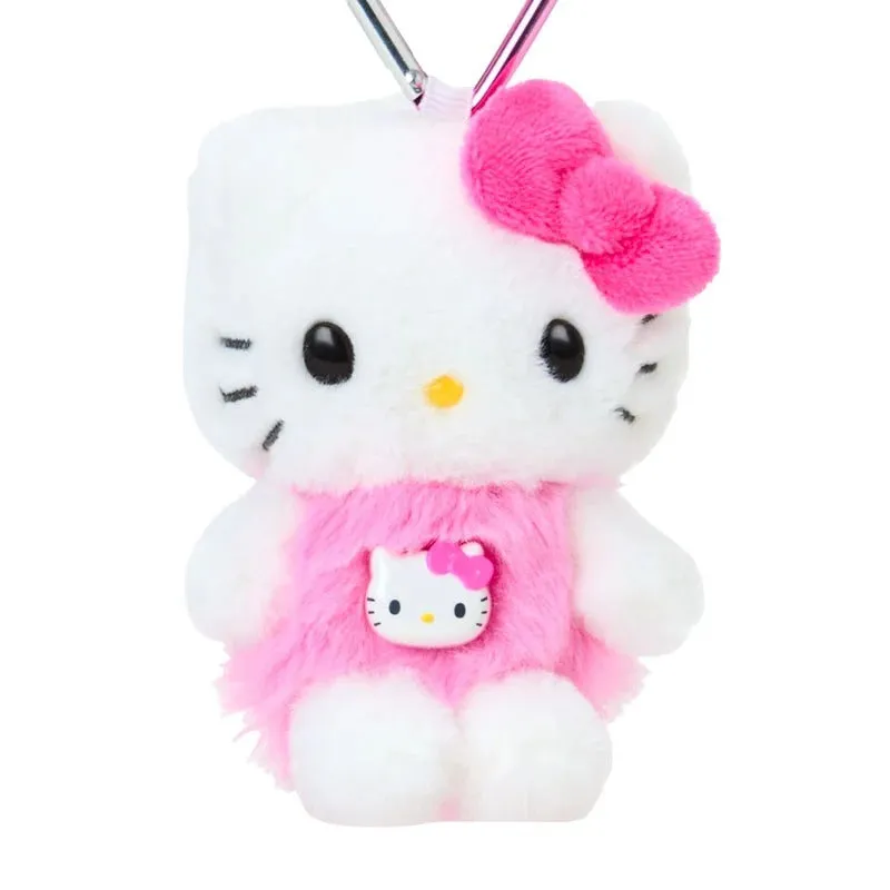 Hello Kitty Pop Beads plysjnøkkelring med karabinkrok