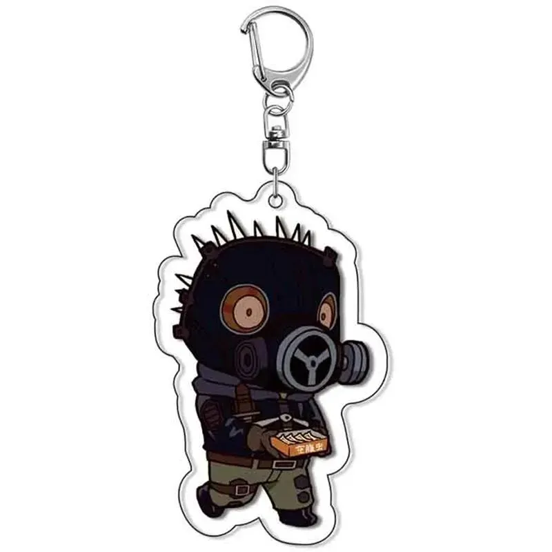 Dorohedoro Chibi Masked Kaiman akrylnøkkelring 6 cm
