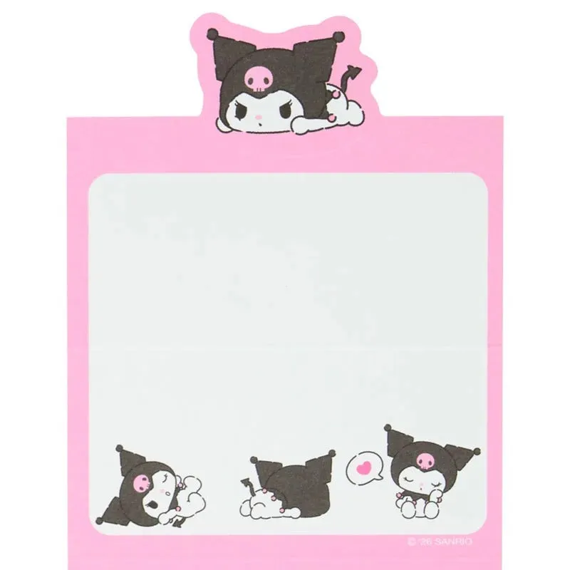 Hello Kitty Strike A Pose Series Kuromi Mini Notes Memo Pad notatblokk 40 ark