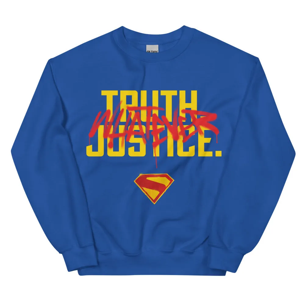 Batman Supergirl (2026 Movie) Truth Justice Whatever genser svart