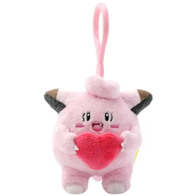 Neo Tokyo Heart Series Pokémon Clefairy plysjnøkkelring 7,5 cm