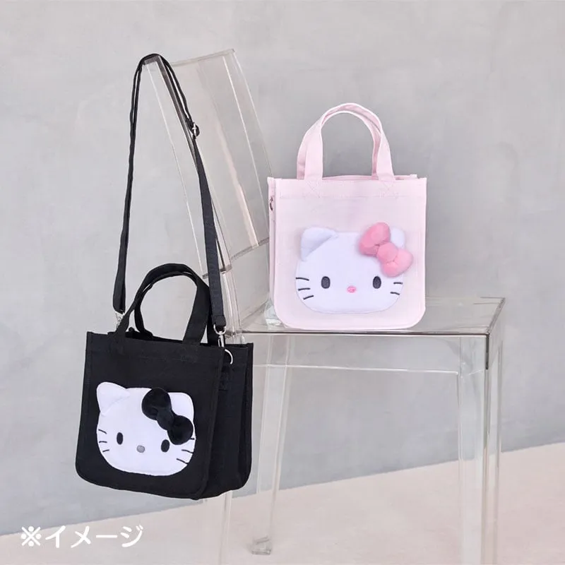 Hello Kitty I Love Hello Kitty Series 2-Way Black Mini Tote Bag svart