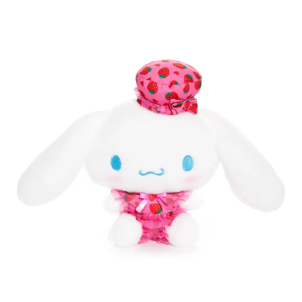 Hello Kitty Cinnamoroll 8"-bamse Strawberry Treat jordbær