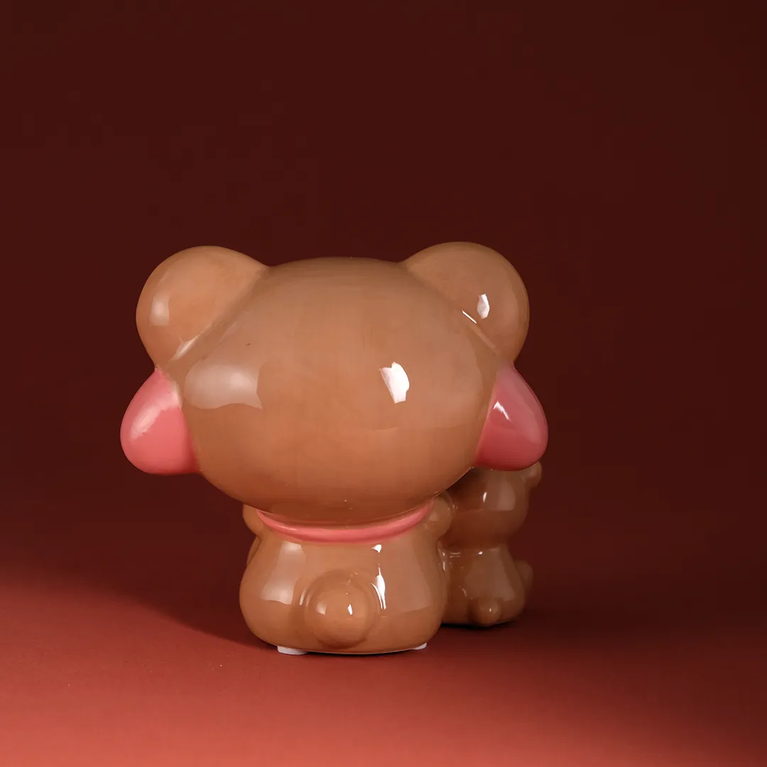 My Melody & Teddy Bear Love keramikkfigur håndmalt