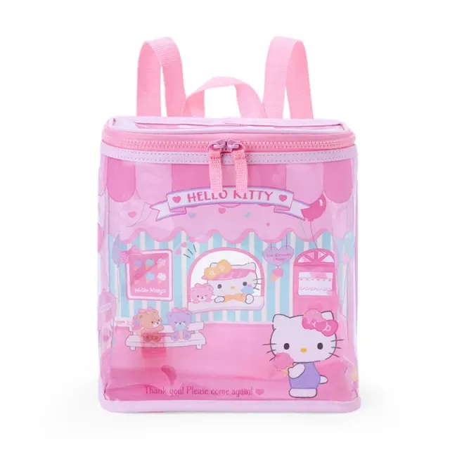 Hello Kitty Clear View Kids Backpack barnesekk gjennomsiktig front